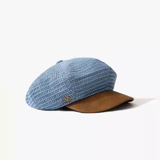 Denim Beret / Newsboy Cap