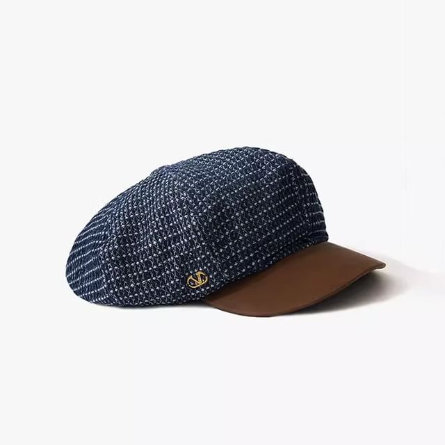 Denim Beret / Newsboy Cap