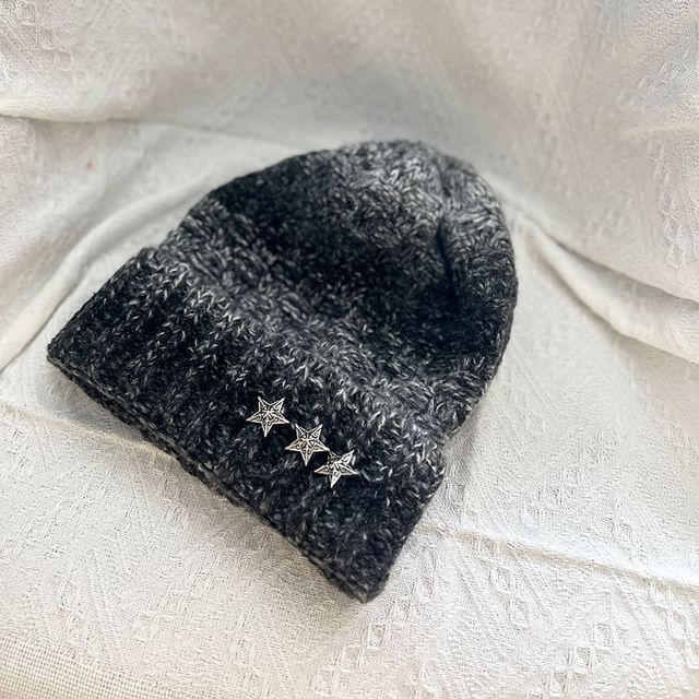 Beanie Melange Star