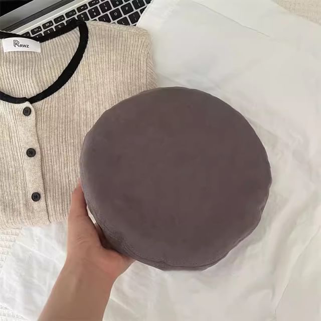 Beret Faux Belted Suede