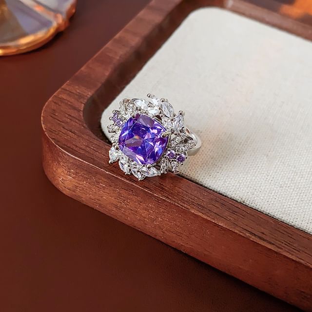 (Various Rhinestone Alloy Ring Designs)