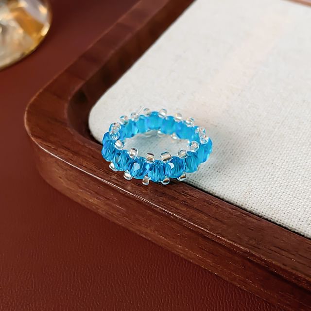 (Various Rhinestone Alloy Ring Designs)