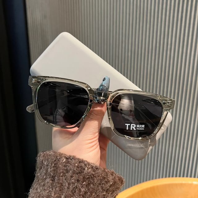 Square Sunglasses Polarized Frame