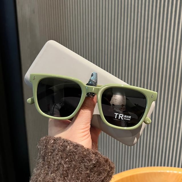 Square Sunglasses Polarized Frame