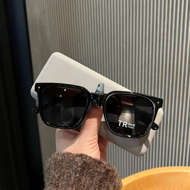 Square Sunglasses Polarized Frame