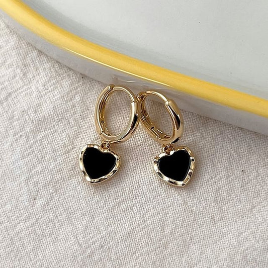 Heart Alloy Earring Drop