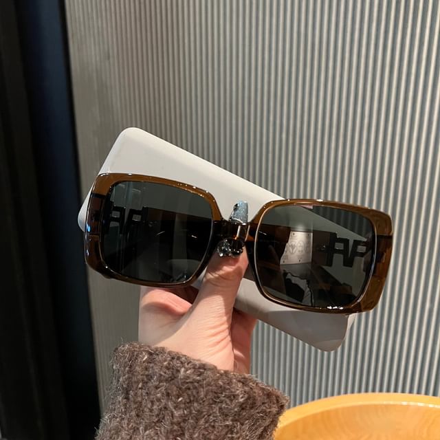 Polished Square Sunglasses