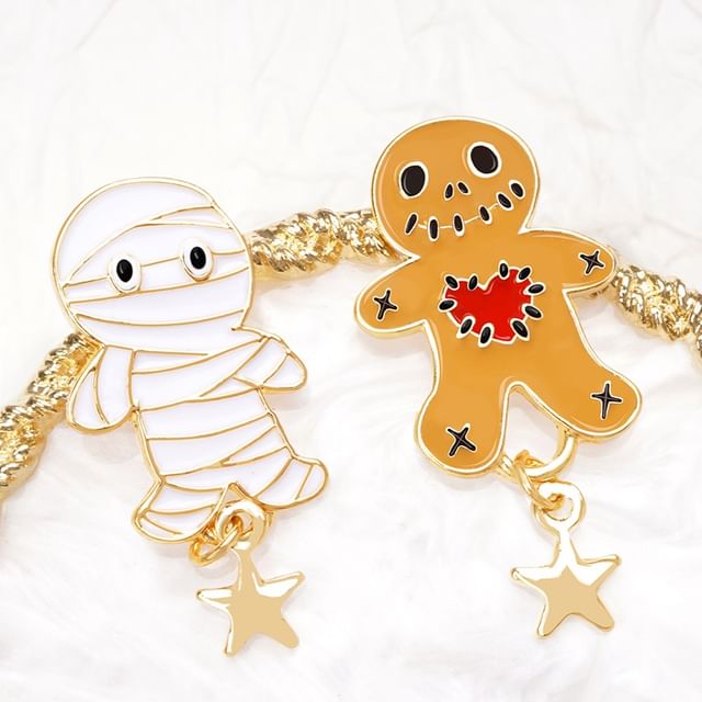 Silver / Sterling Asymmetrical Earring Ear Halloween Stud Cuff Cartoon