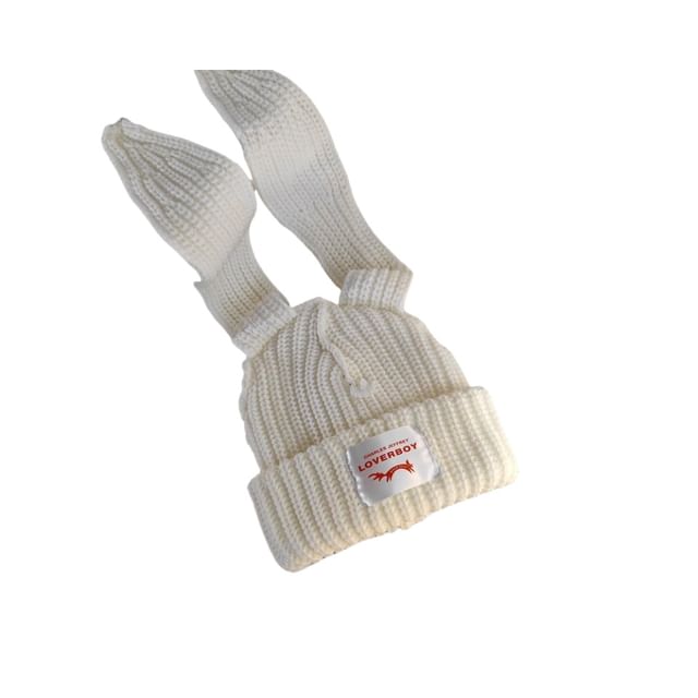 Rabbit Beanie Ear Ribbed
