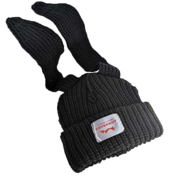 Rabbit Beanie Ear Ribbed