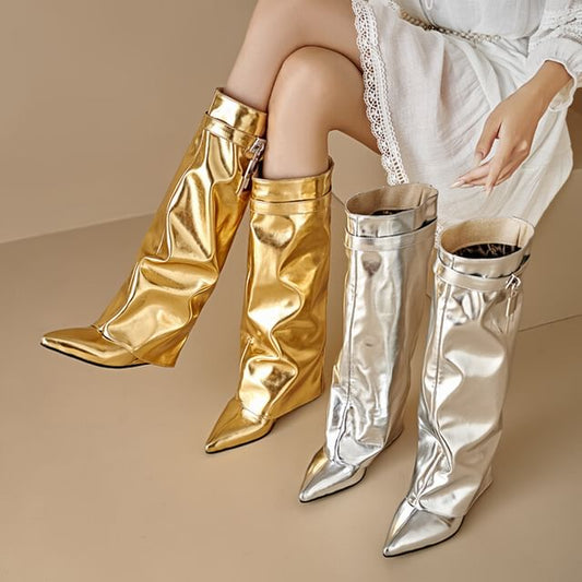 Lock Accent Boots Tall