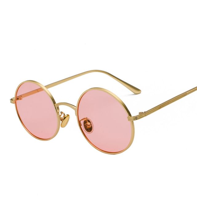 Round Sunglasses Metal