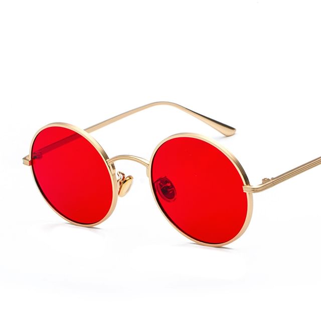 Round Sunglasses Metal
