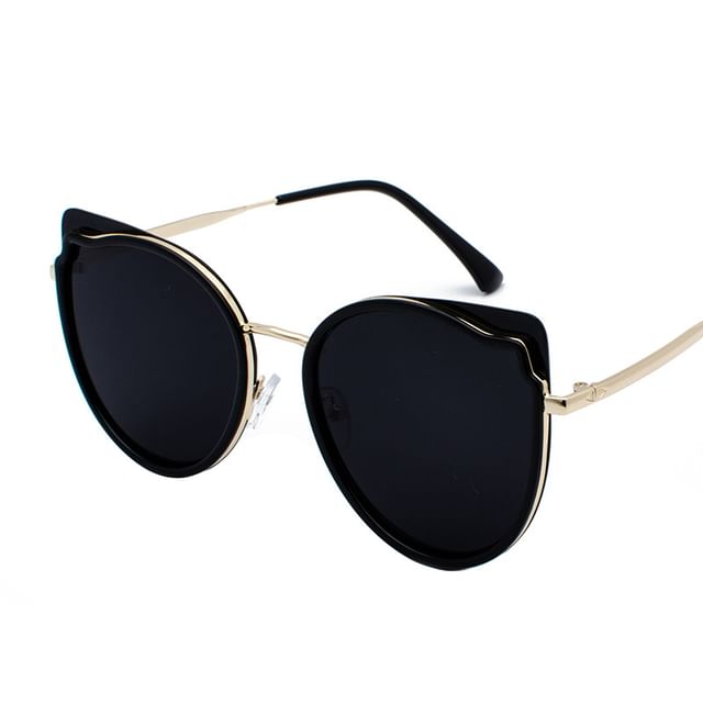 Sunglasses Metal Eye Cat Frame