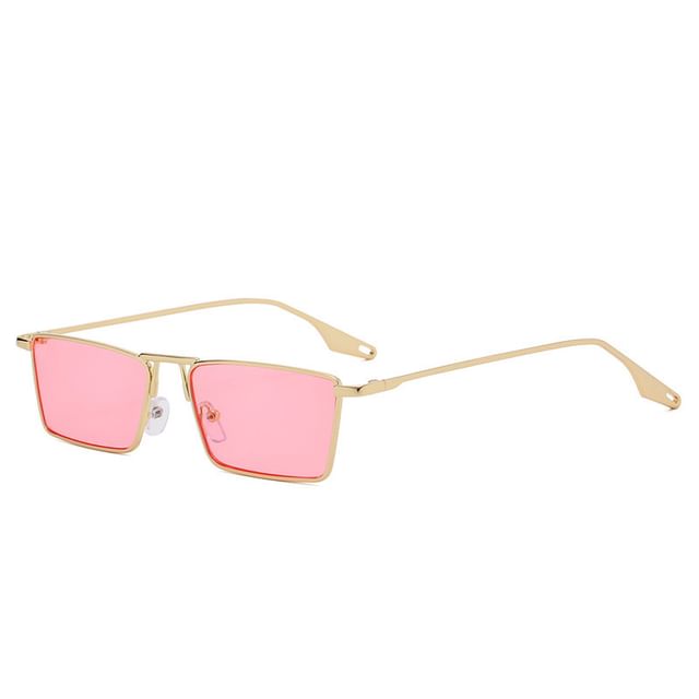 Frame Square Metal Sunglasses
