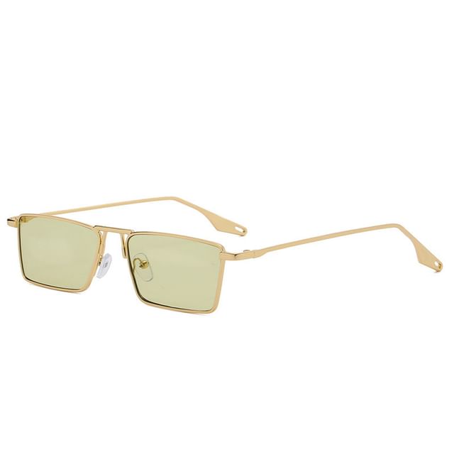 Frame Square Metal Sunglasses