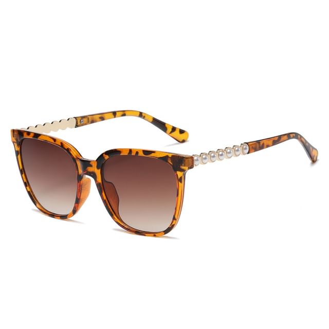 Faux Sunglasses Pearl Square