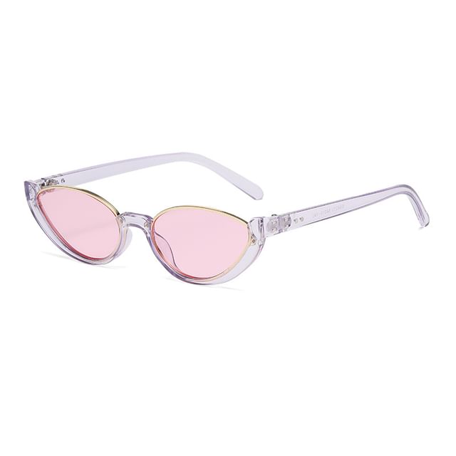 Oval Sunglasses Semi-Rimless Small