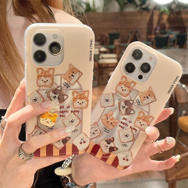 Adhesive Case / Decoration Phone Animal Set