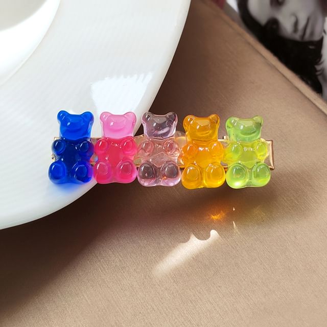Clip Hair Gummy Bear