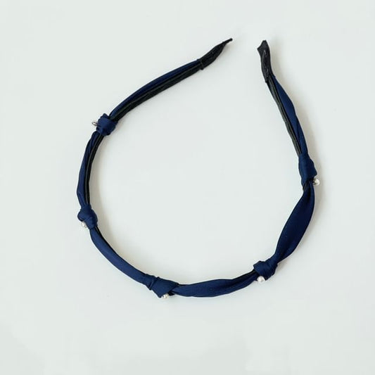 Faux Knot Pearl Headband