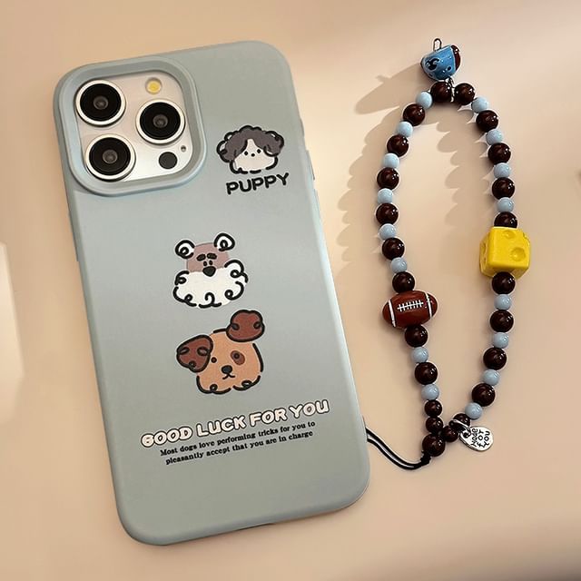 Case Set Dog / Strap Bead Phone