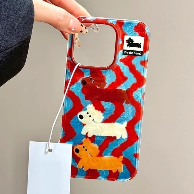Dog Set Case Phone Strap /