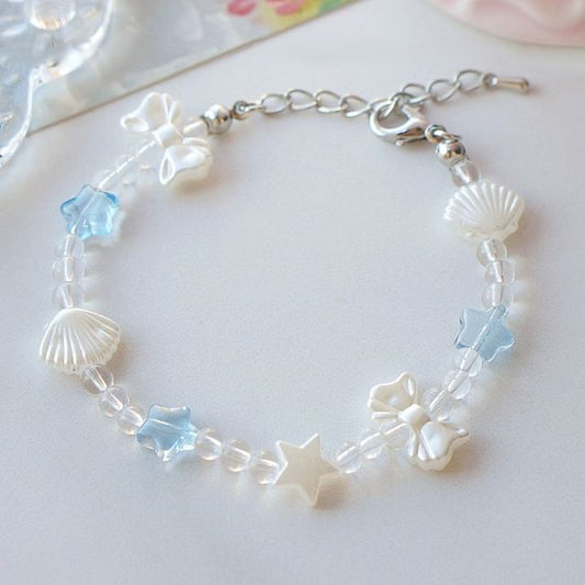 Bracelet Star Shell Beaded