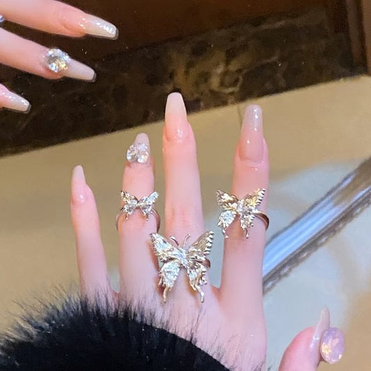 Butterfly Open / Ring Set