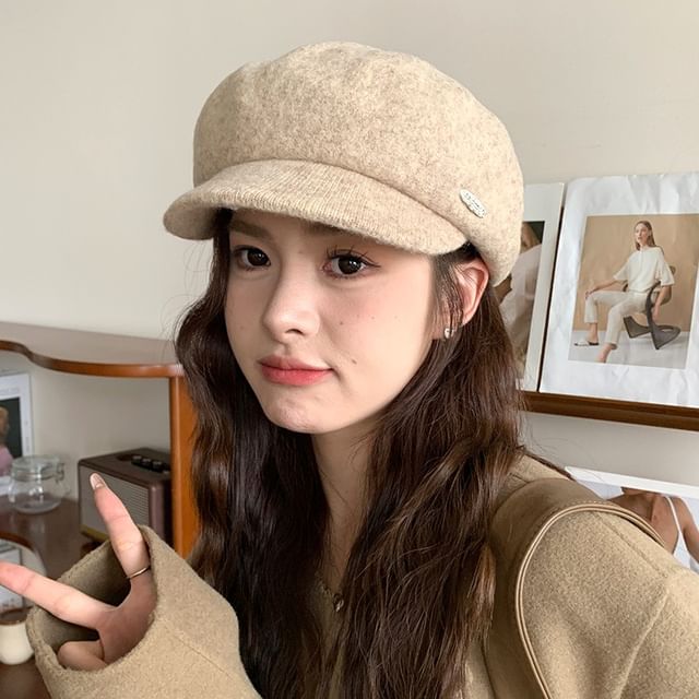 Newsboy Cap Metal Plate