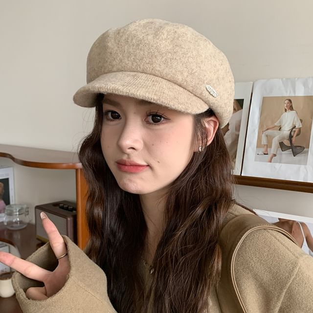 Newsboy Cap Metal Plate