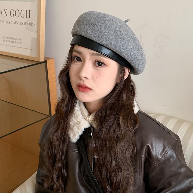 Beret Hat Plain