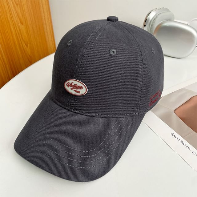 Baseball Cap Applique Lettering