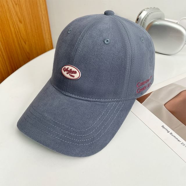 Baseball Cap Applique Lettering
