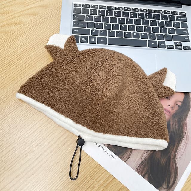 Ear Sheep Fleece Hat