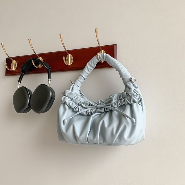 Ruched Bow Bag Shoulder