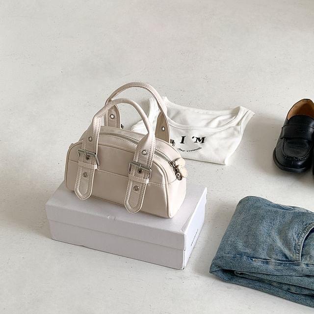 Crossbody Buckled Bag