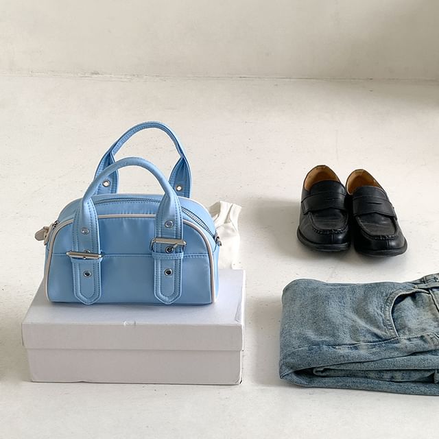 Crossbody Buckled Bag