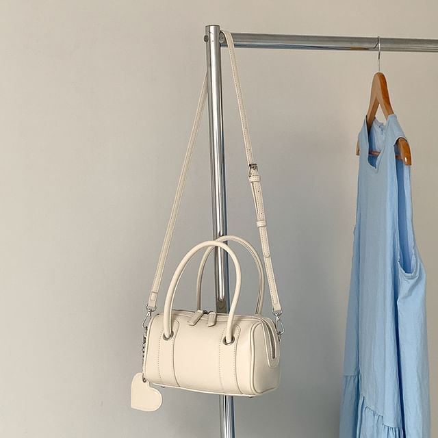 Leather Bag Boston Faux