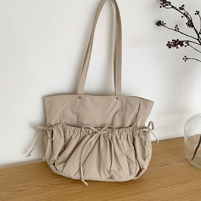 Bag Multi-Pocket Bow Tote