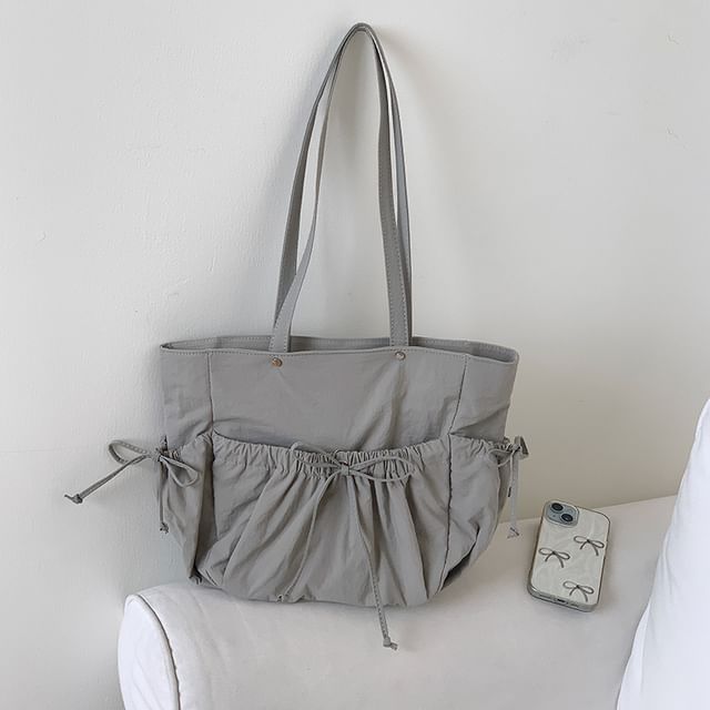 Bag Multi-Pocket Bow Tote