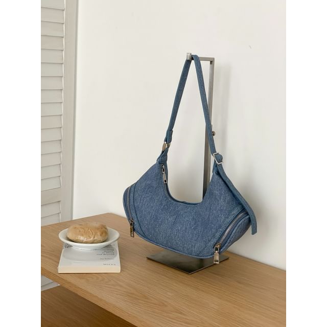 Bag Multi-Pocket Denim Shoulder