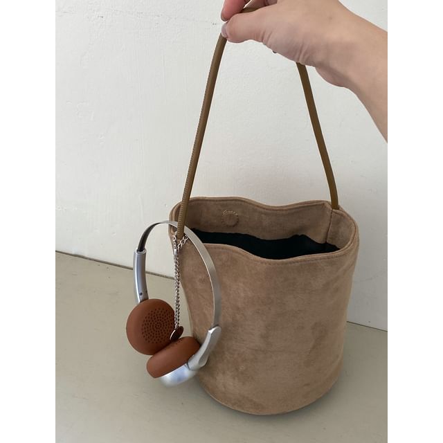 Faux Bag Suede Bucket
