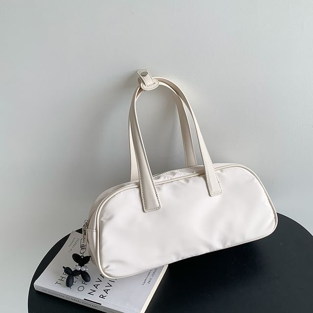 Tote Plain Trim Contrast Bag