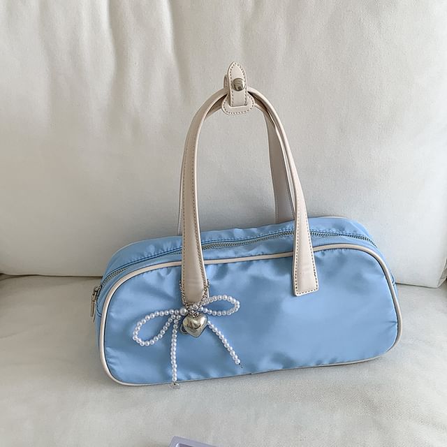 Tote Plain Trim Contrast Bag