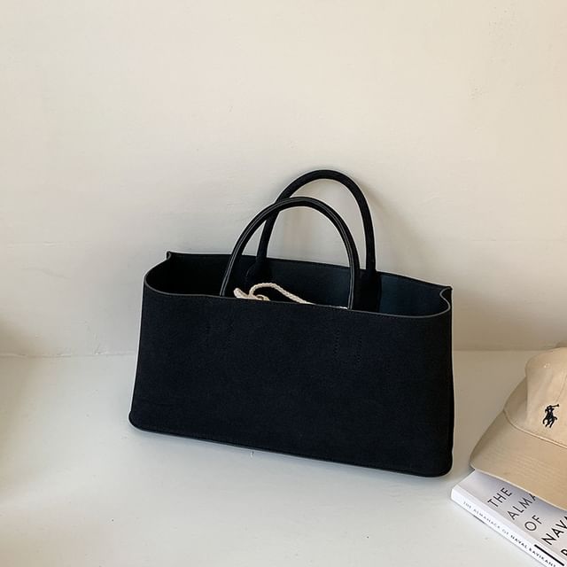 Bag Faux Suede Tote