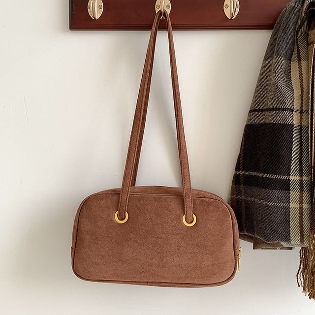 Shoulder Bag Faux Suede