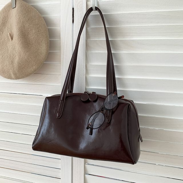 Faux Bag Tote Leather