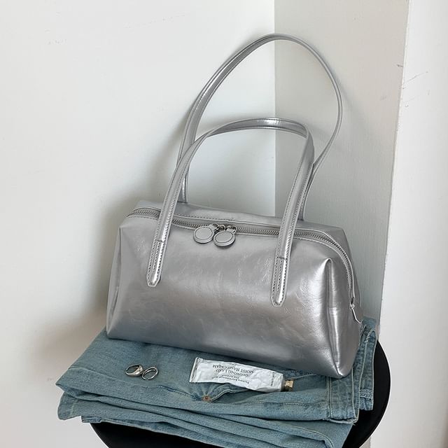 Faux Bag Tote Leather
