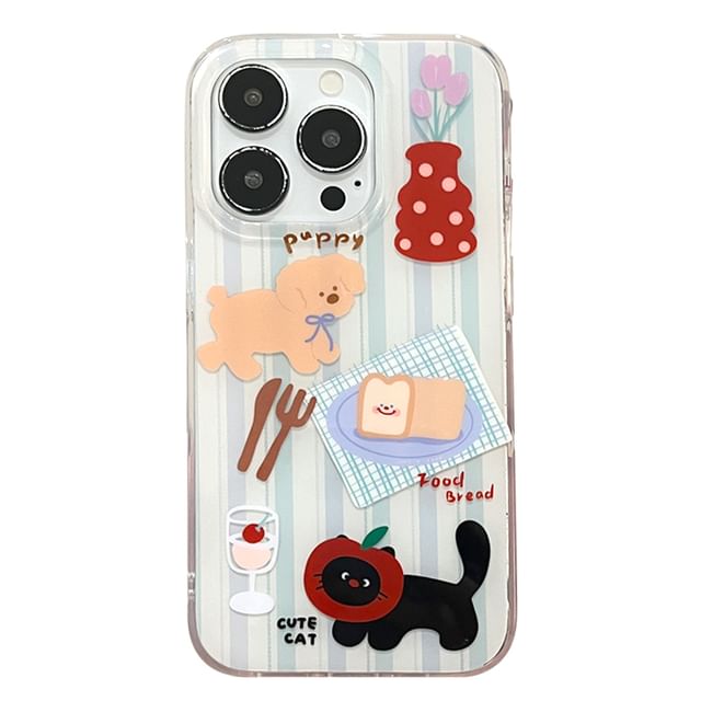 Animal Strap Case Set Phone /